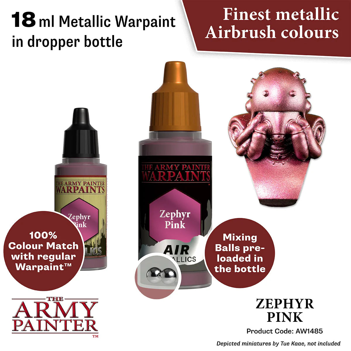 The Army Painter - Warpaints Air - Zephyr Pink (18ml)