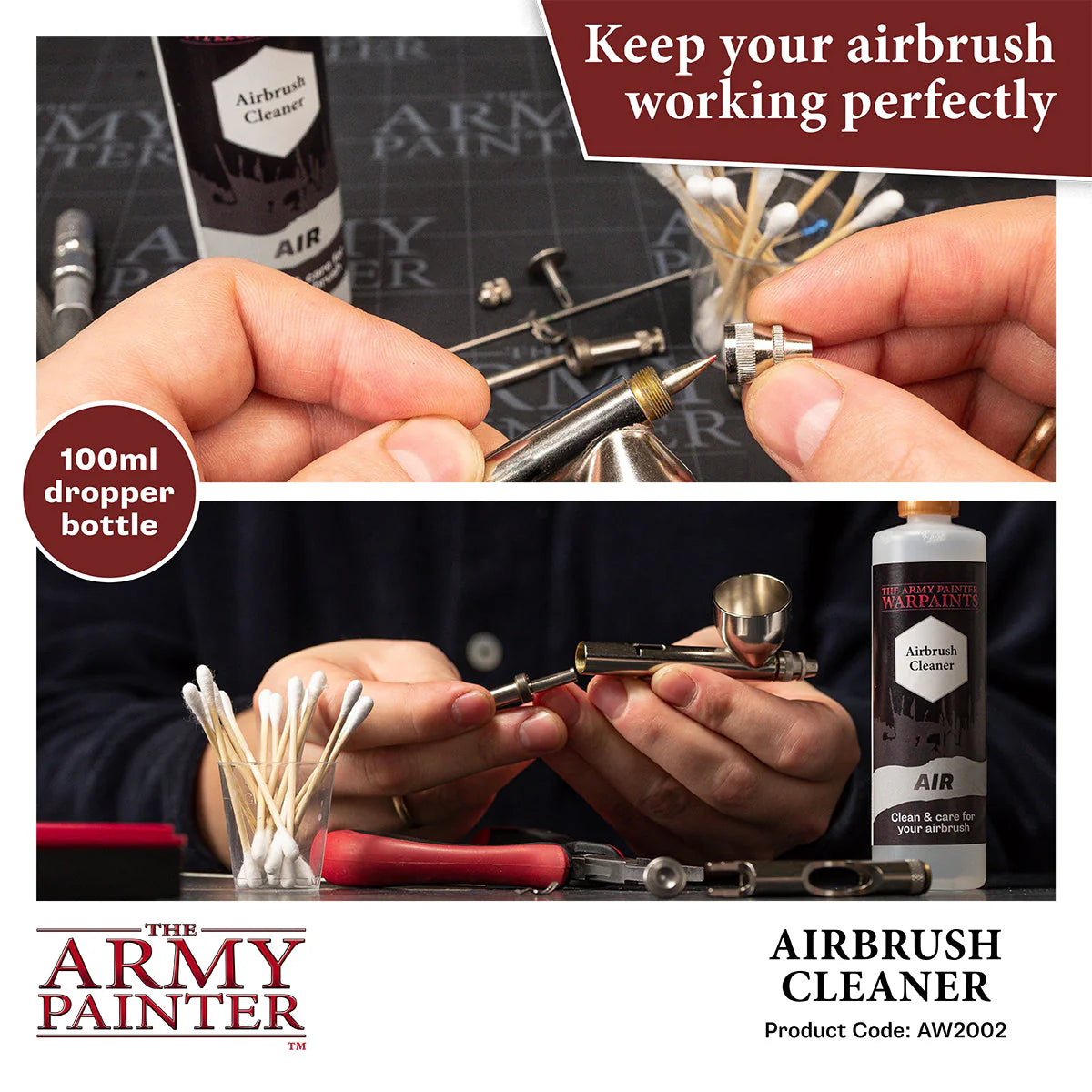 The Army Painter - Air Warpaints - Airbrush Cleaner- 100ml