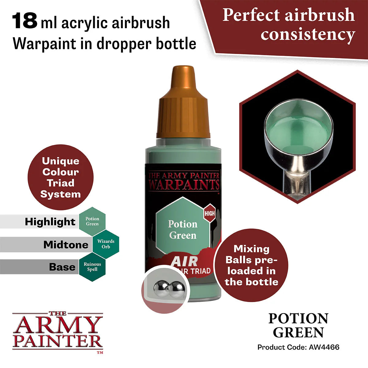 The Army Painter - Warpaints Air - Potion Green