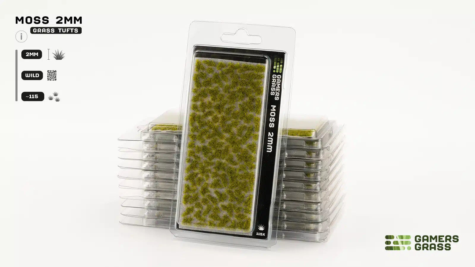 Gamers Grass - Grass Tufts - Moss (2mm)