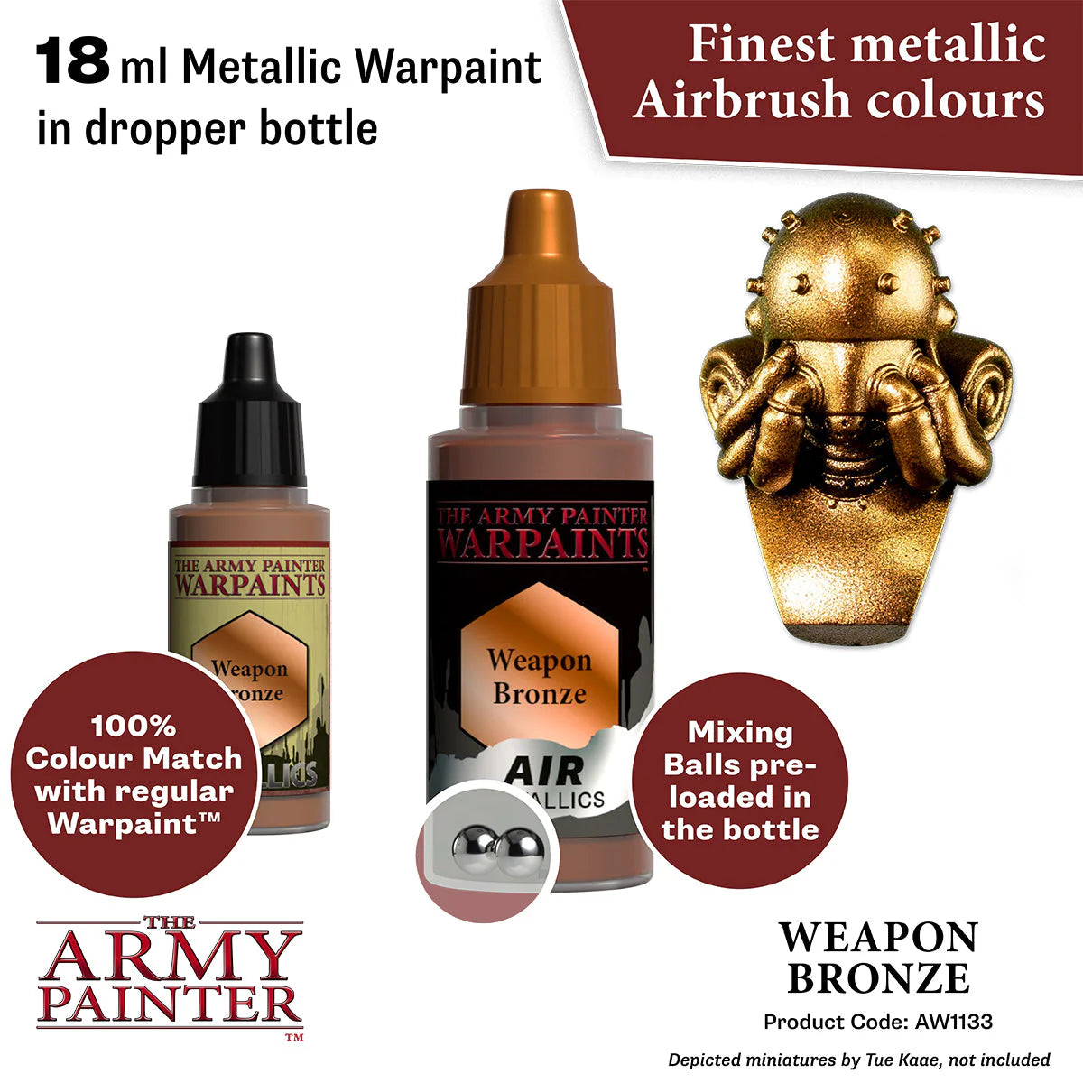 The Army Painter - Warpaints Air - Weapon Bronze