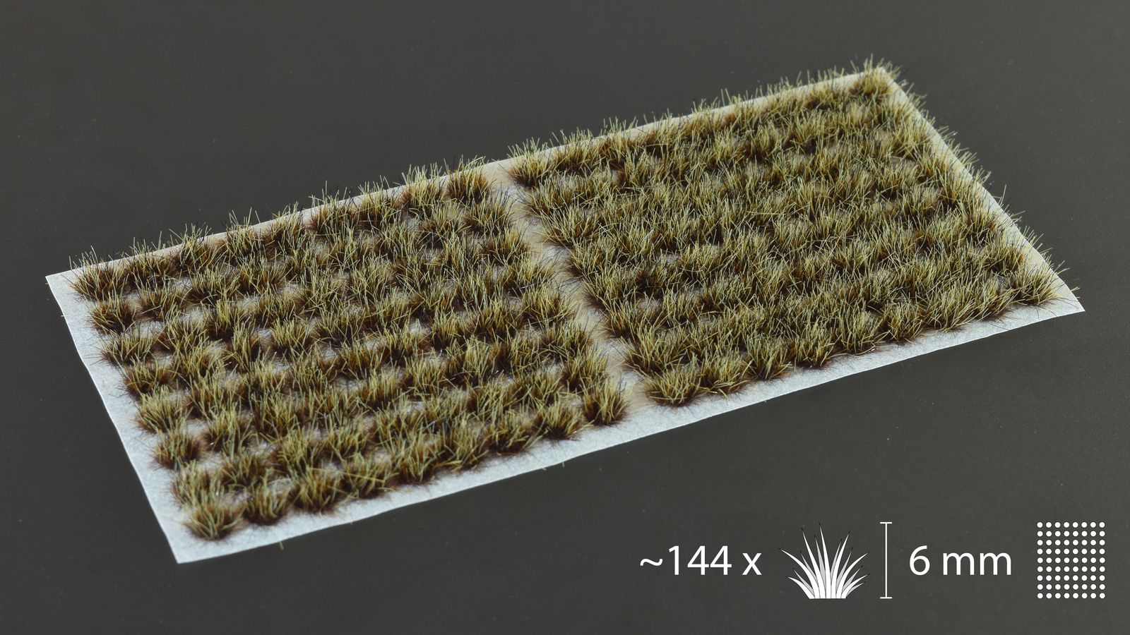 Gamers Grass - Grass Tufts - Burned (6mm) Small