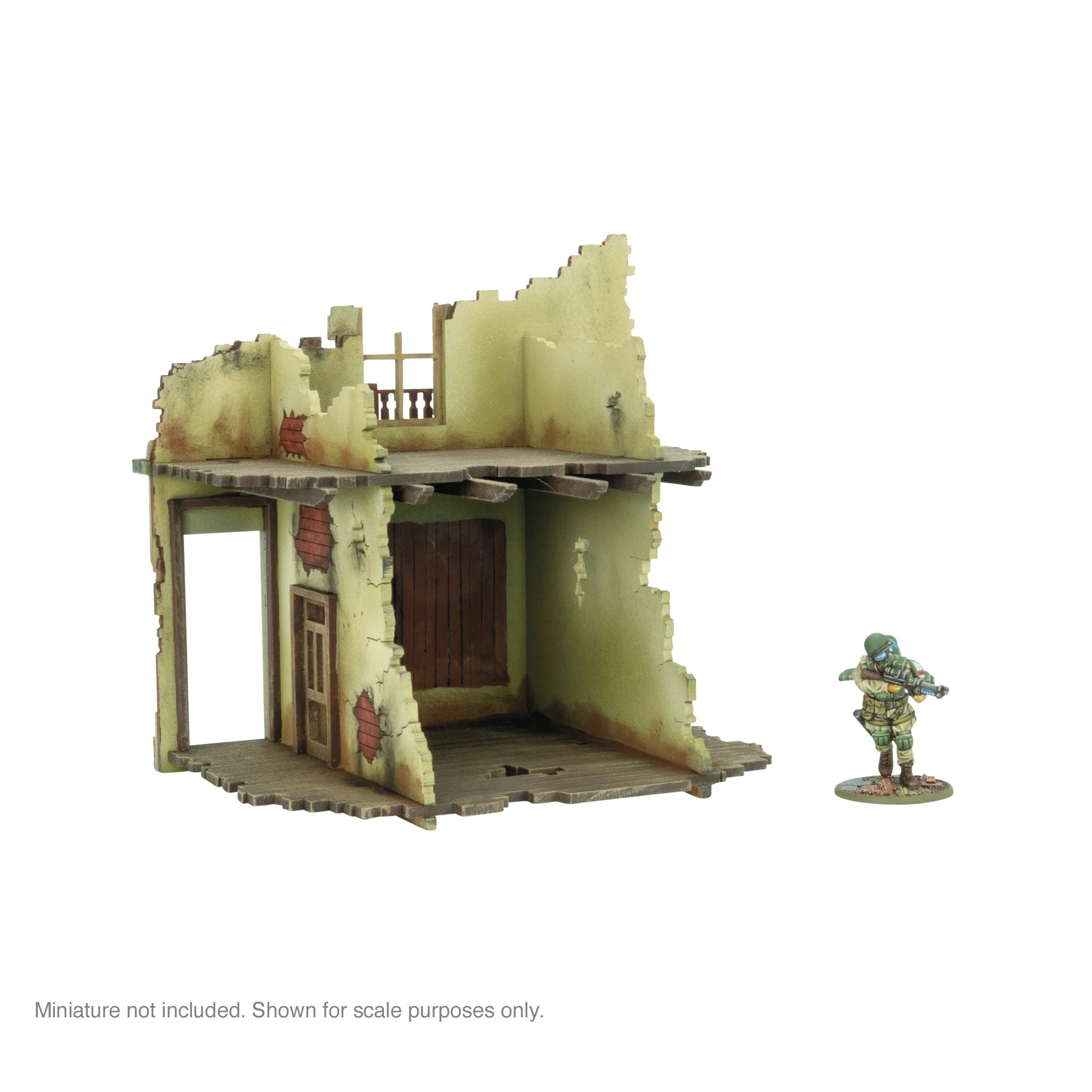 Bolt Action - City in Ruins - Single Storey Facade (2)