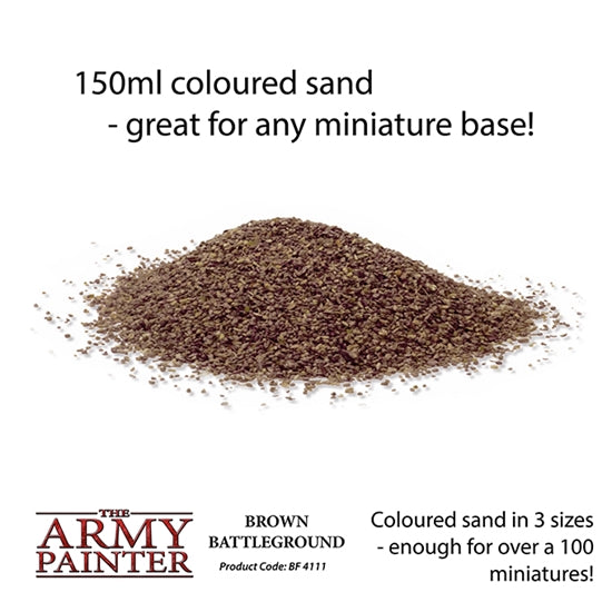 Army Painter: Battlefield: Brown Battleground Sand (Basing)