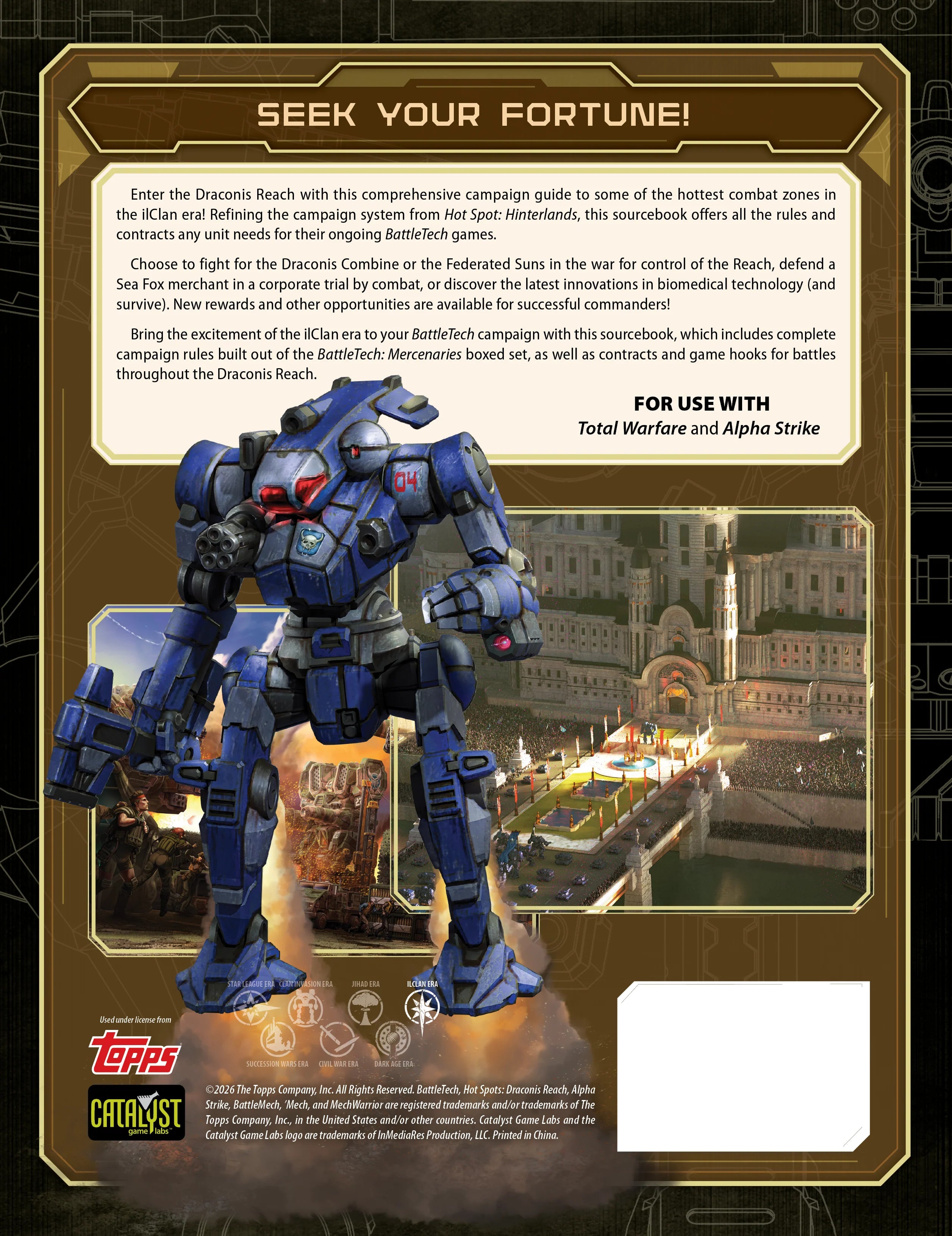 Battletech - Hot Spots - Draconis Reach