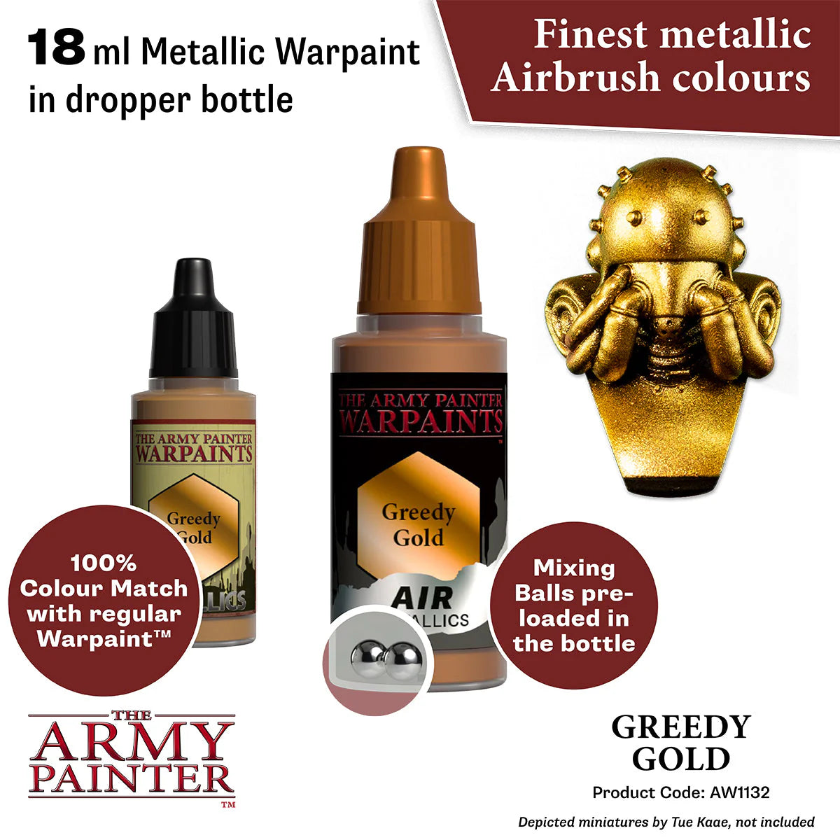 The Army Painter - Warpaints Air - Greedy Gold