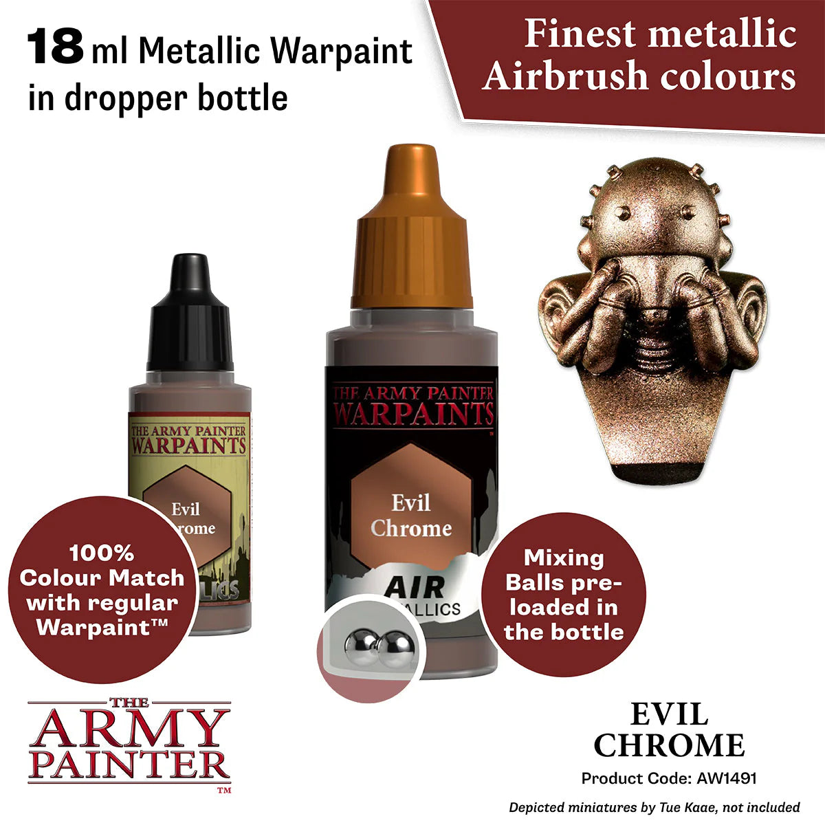 The Army Painter - Warpaints Air - Evil Chrome