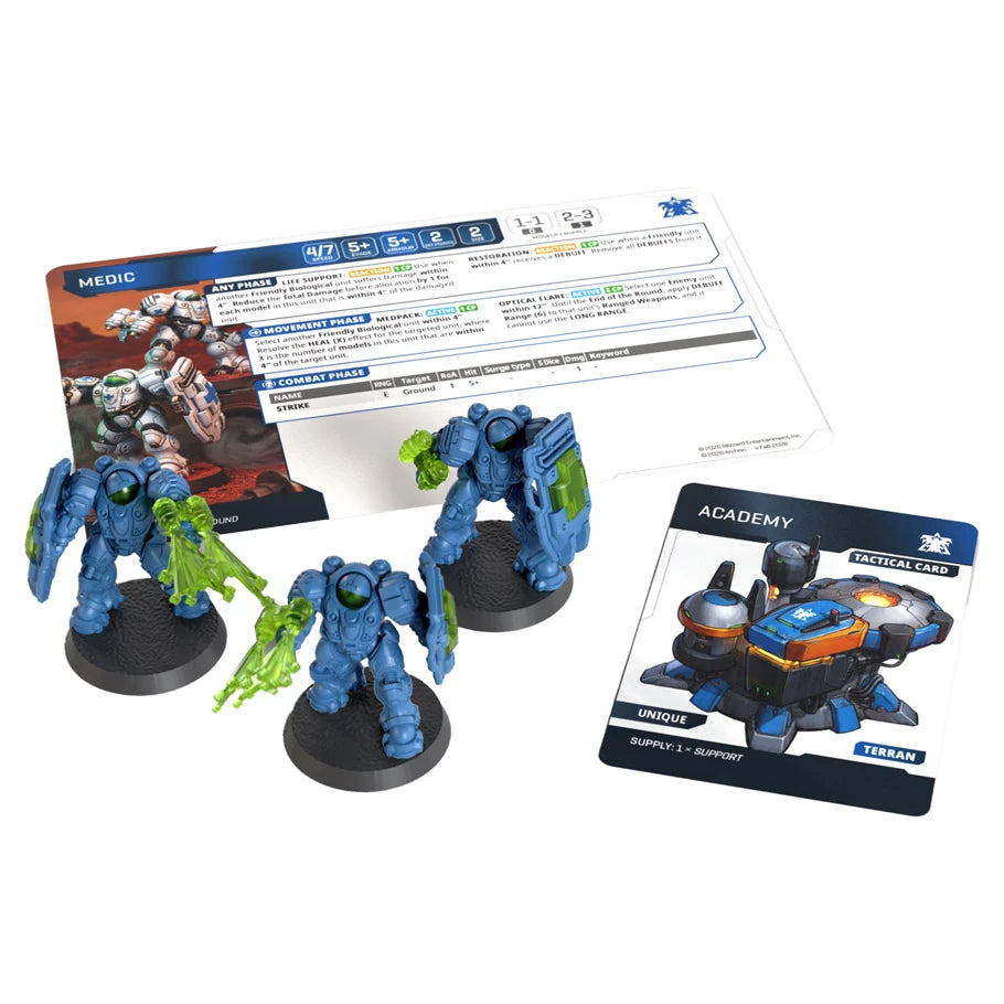 StarCraft Tabletop Miniatures Game - Terran - Medic Expansion Set