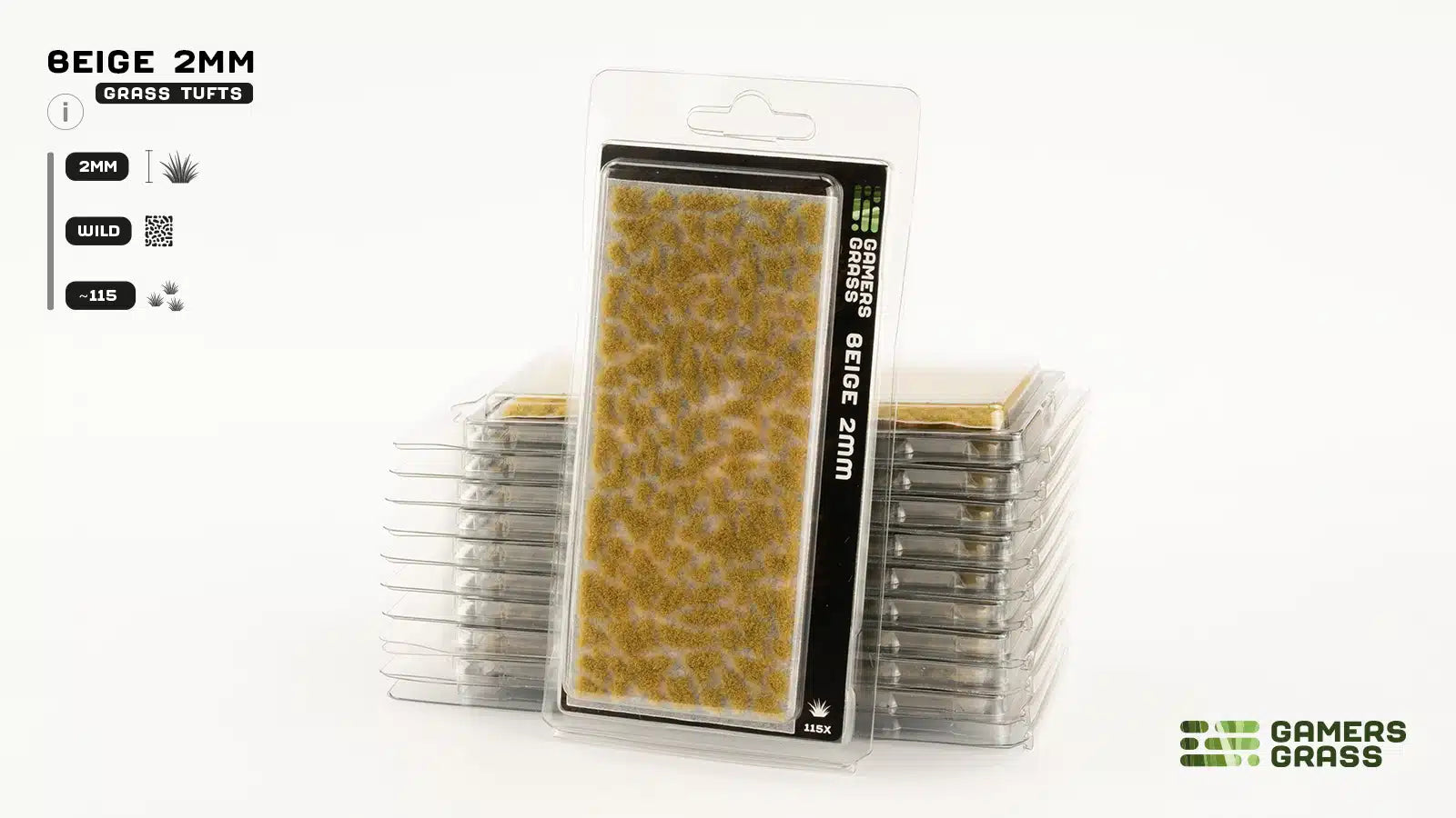 Gamers Grass - Grass Tufts - Beige (2mm)