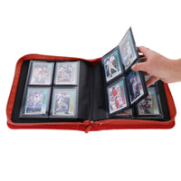 BCW - Z-Folio 4-Pocket LX Album - Toploaders - Red