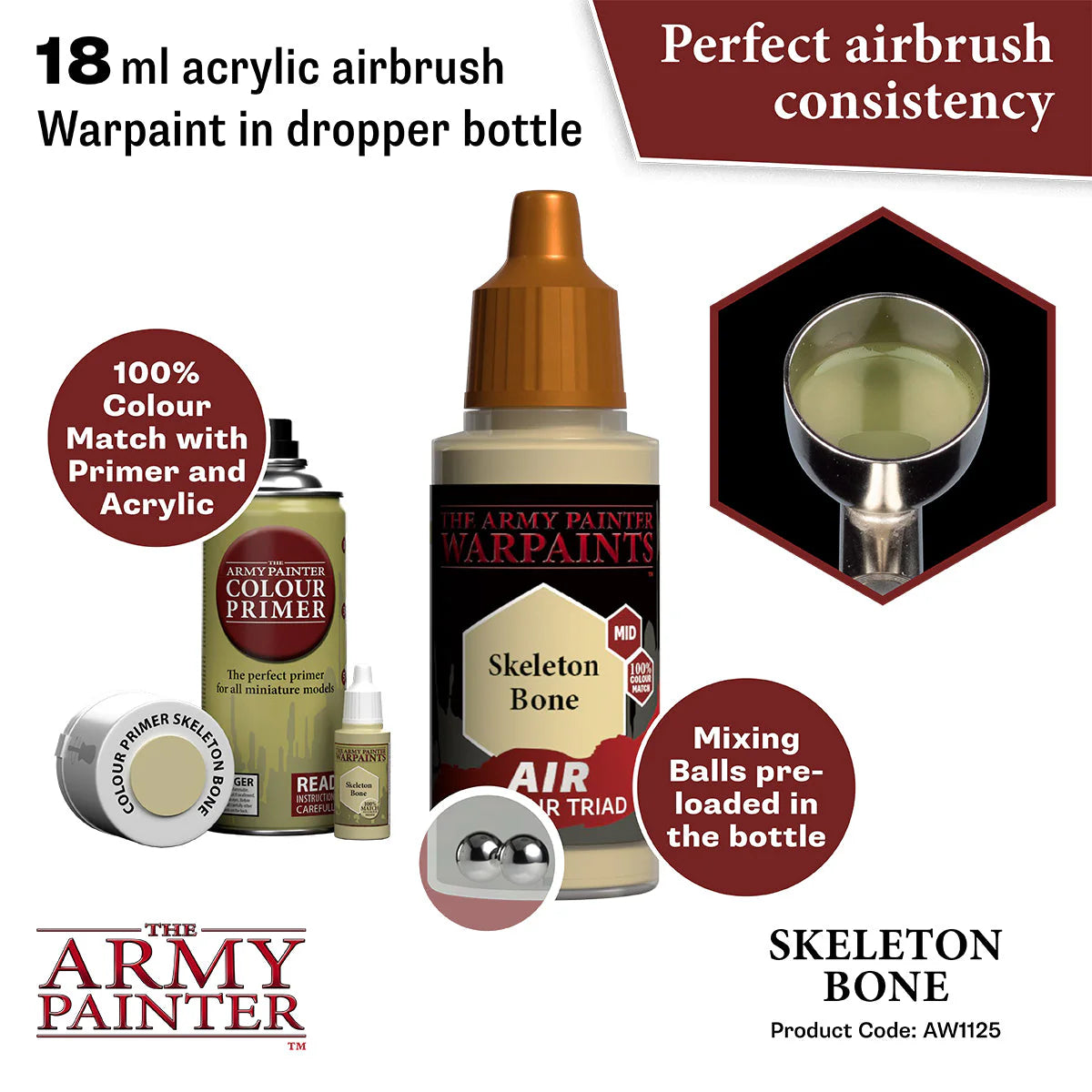 The Army Painter - Warpaints Air - Skeleton Bone