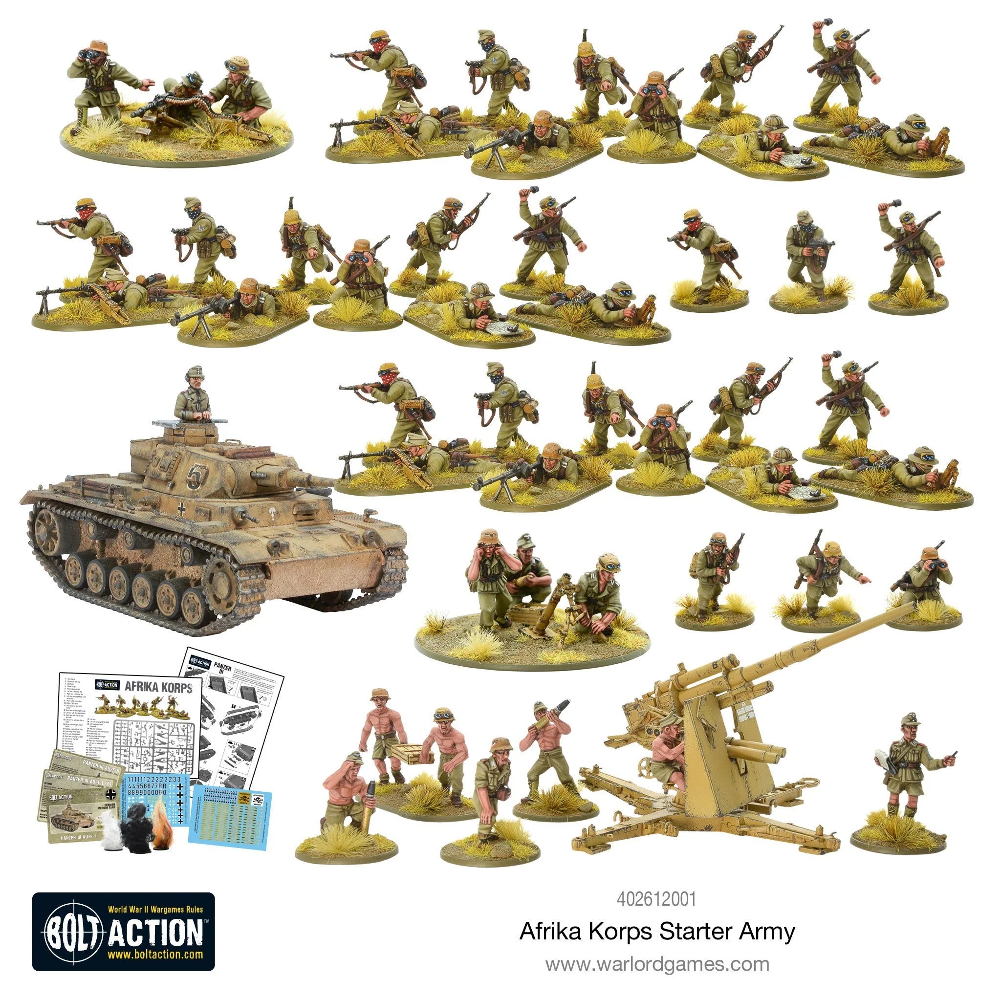 Bolt Action - German Army Starter Set - Afrika Korps