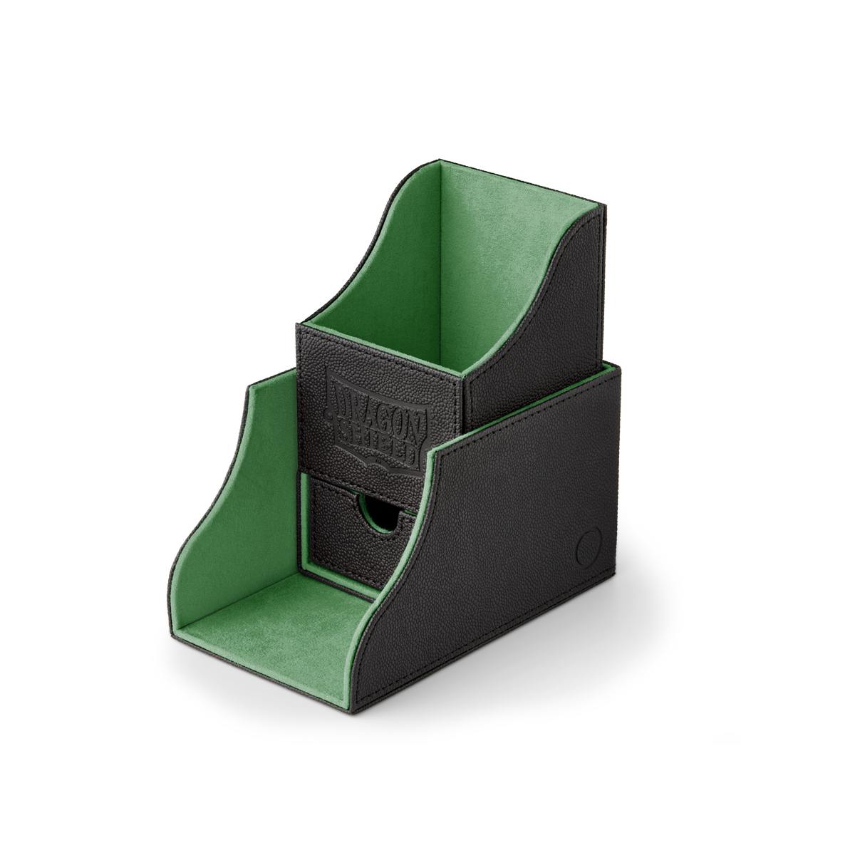 Dragon Shield - Nest+ 100 - Black/Green Deck Box