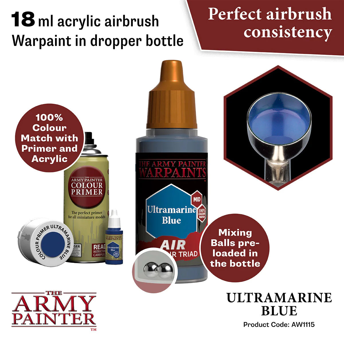 The Army Painter - Warpaints Air - Ultramarine Blue