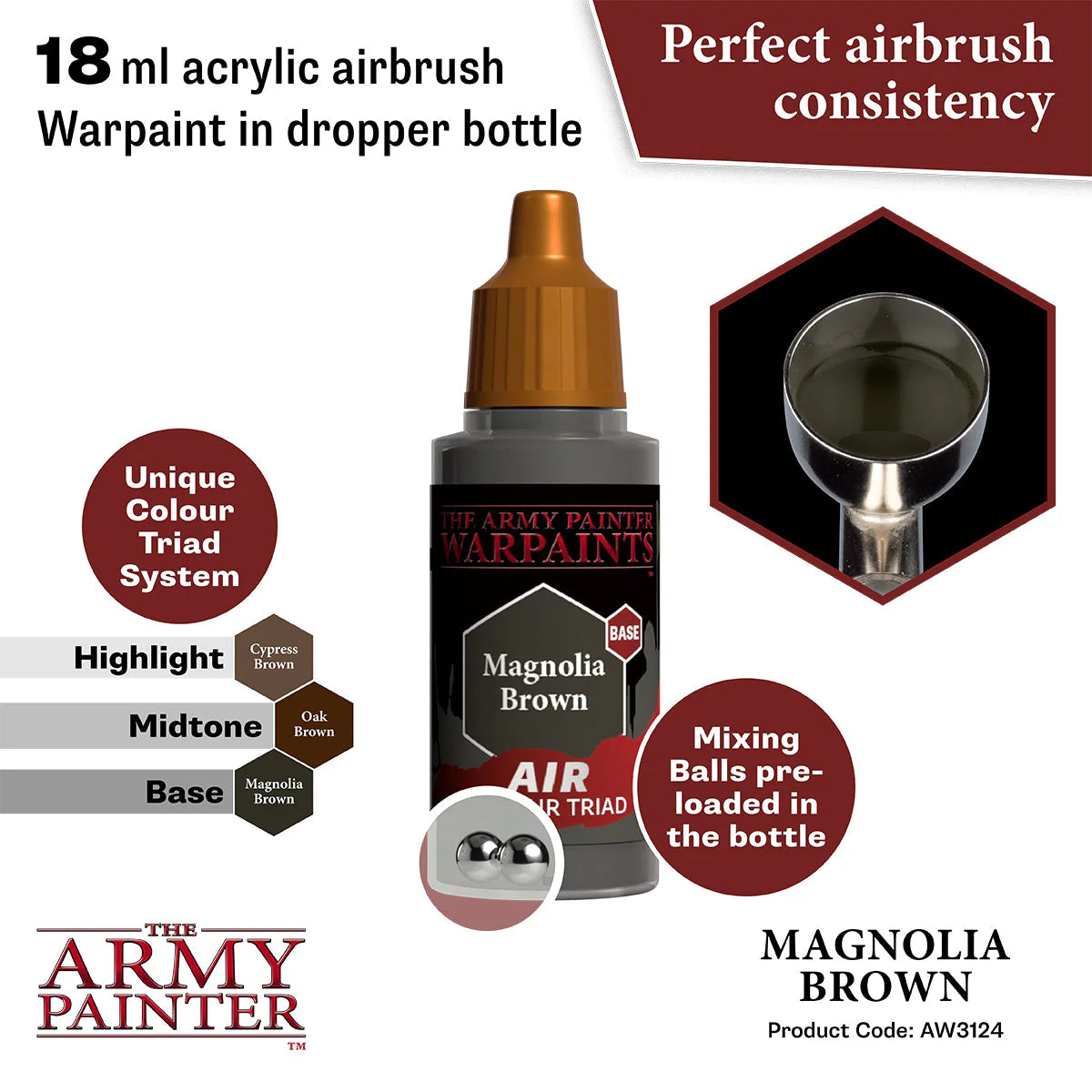 The Army Painter - Warpaints Air - Magnolia Brown
