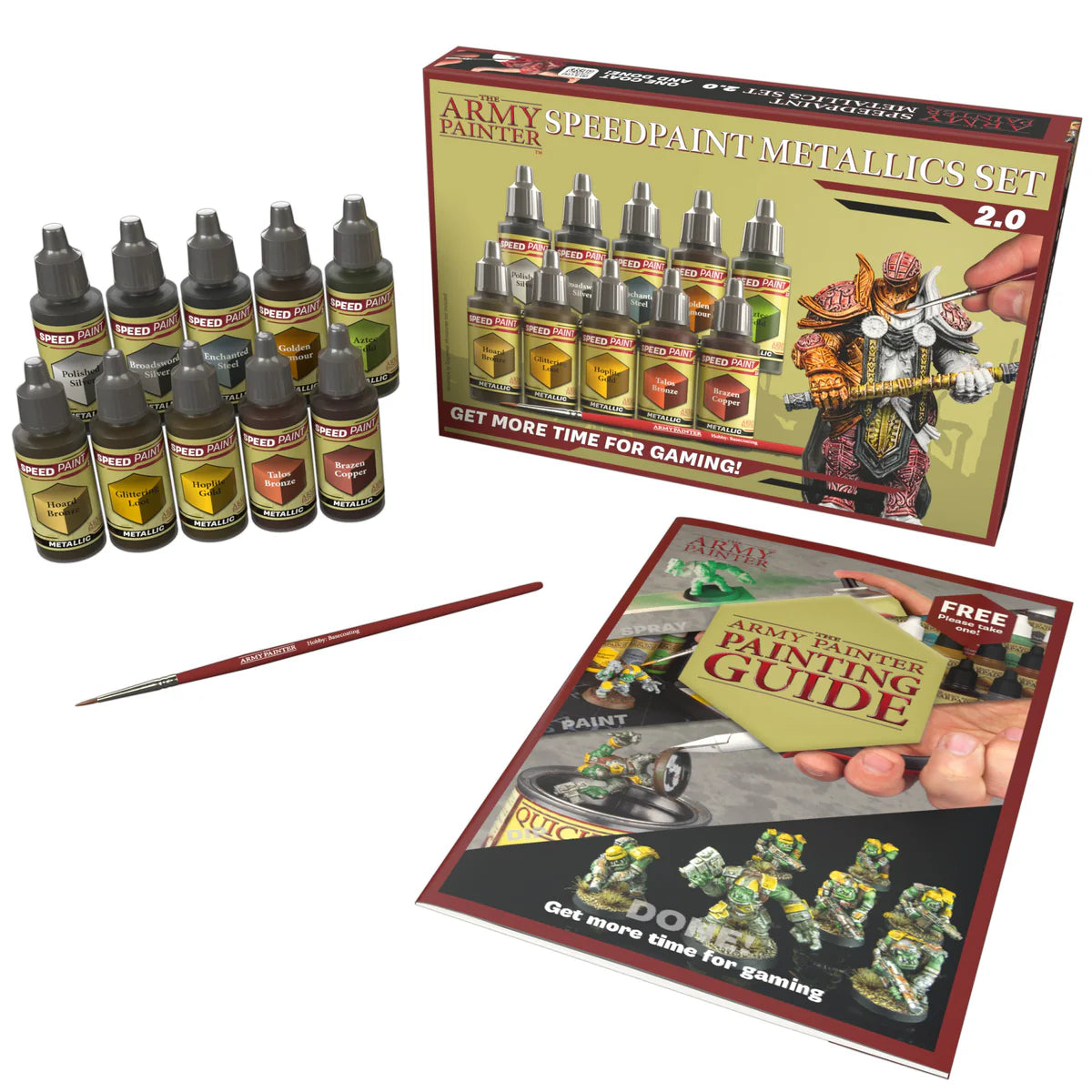 The Army Painter - Warpaints Speedpaint - Metallics Set 2.0