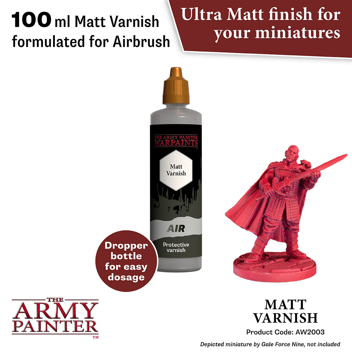 The Army Painter - Air Warpaints - Air Matt Varnish