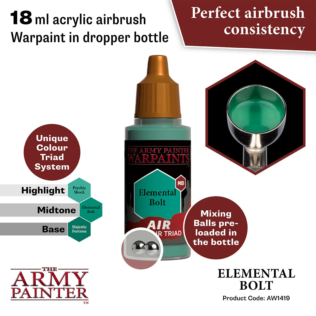 The Army Painter - Warpaints Air - Elemental Bolt