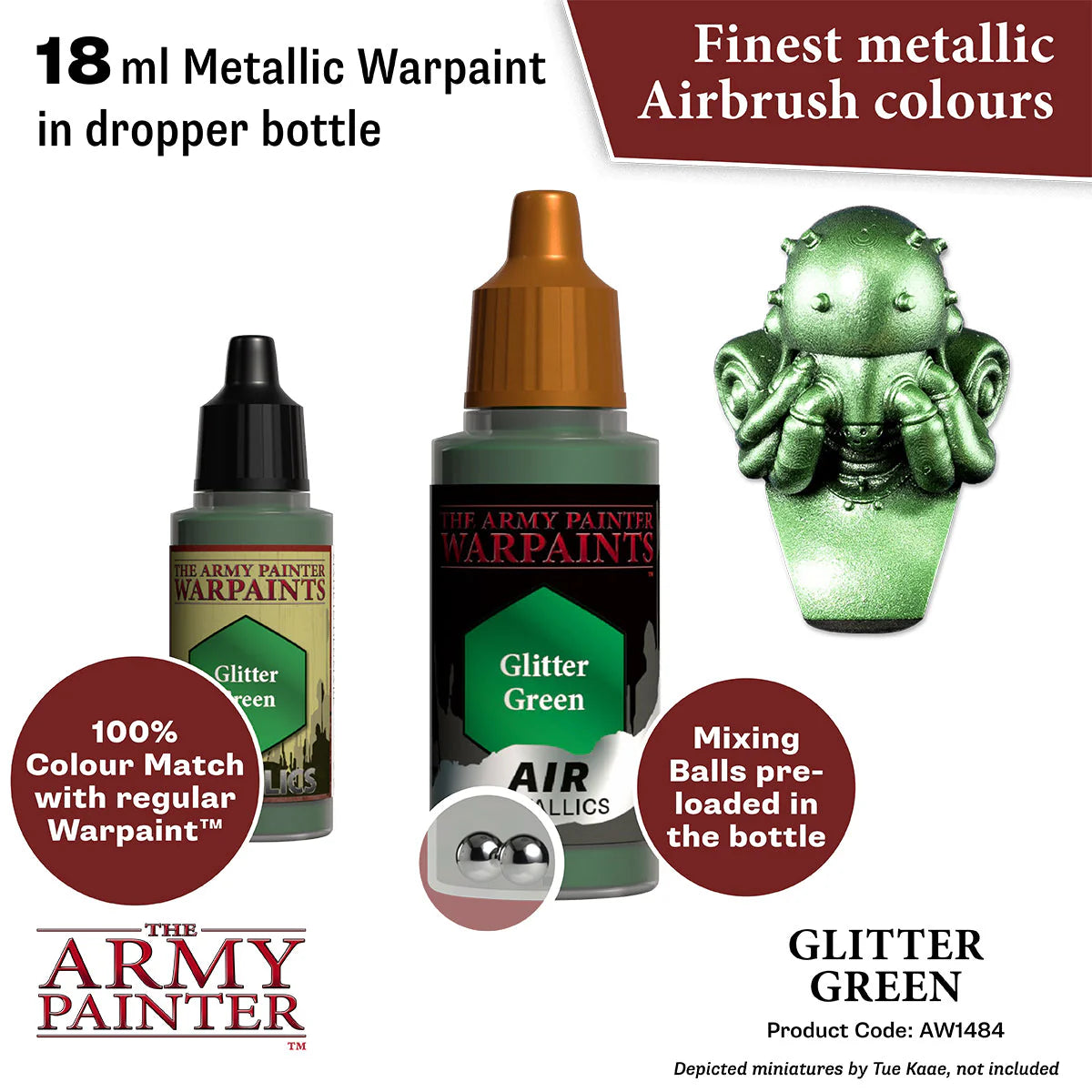 The Army Painter - Warpaints Air - Glitter Green