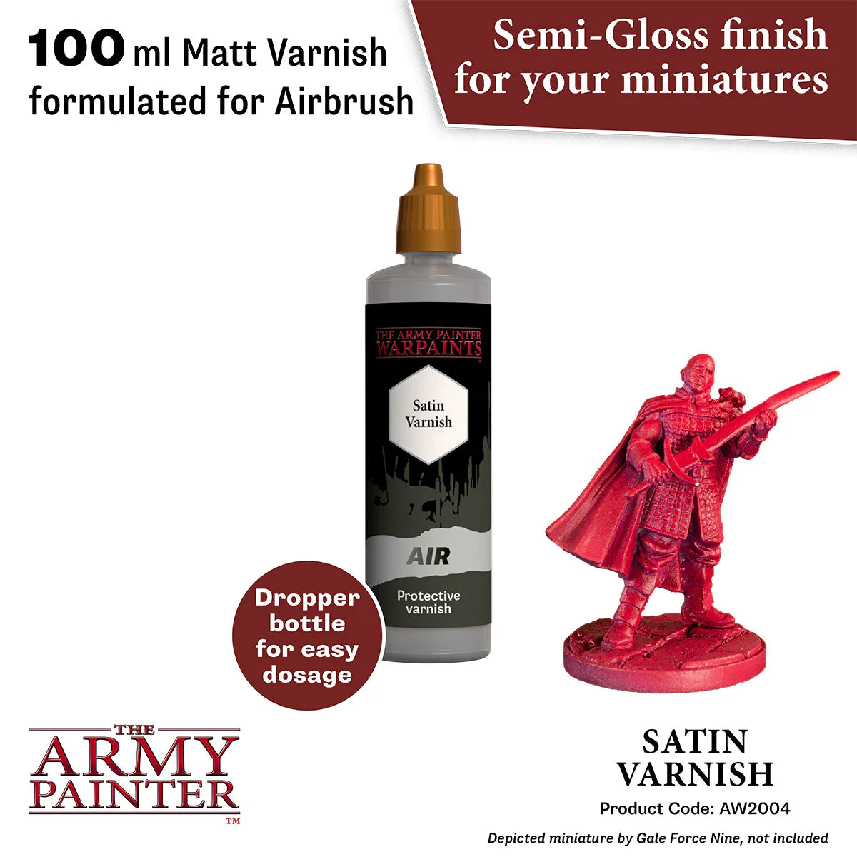 The Army Painter - Air Warpaints - Air Satan Varnish