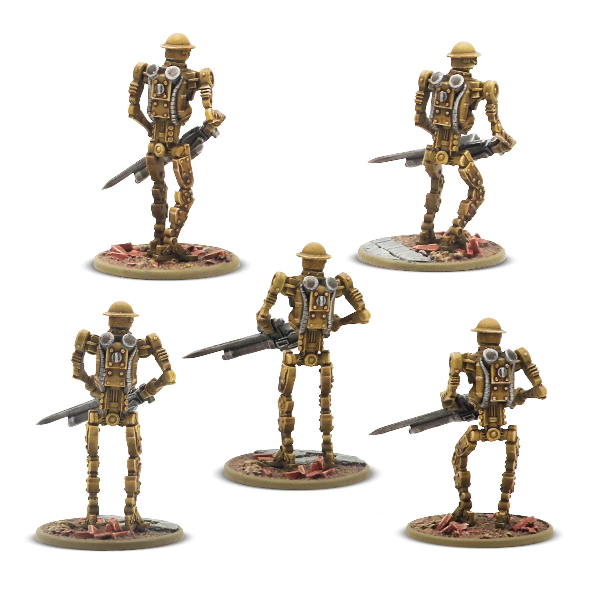 Konflikt '47 - Mk I Automated Infantry Squad with MMG