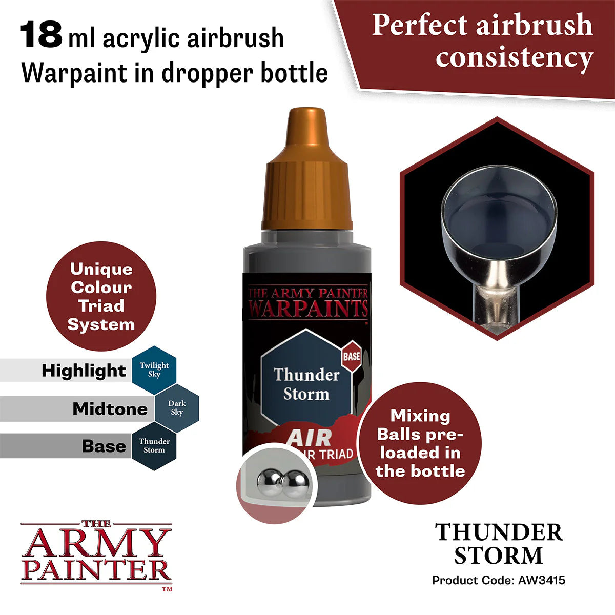 The Army Painter - Warpaints Air - Thunder Storm