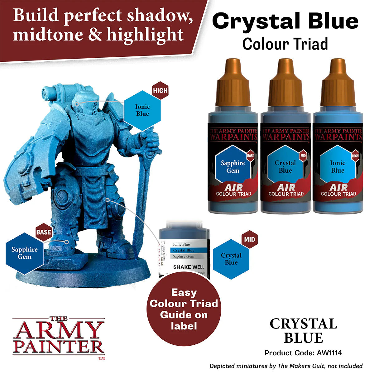 The Army Painter - Warpaints Air - Crystal Blue