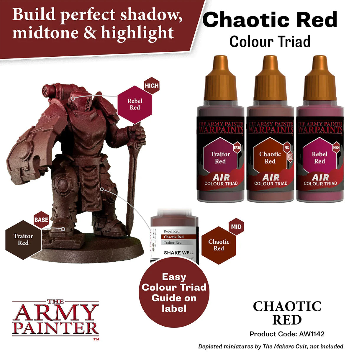 The Army Painter - Warpaints Air - Chaotic Red