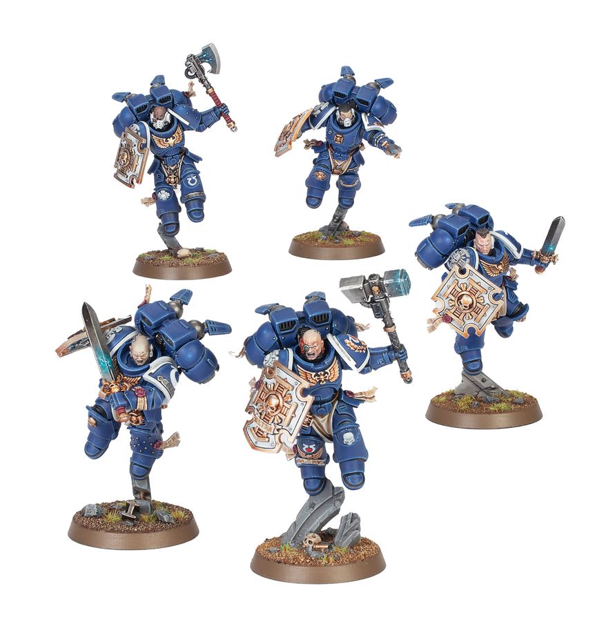 Warhammer 40K - Space Marines - Vanguard Veteran Squad with Jump Packs