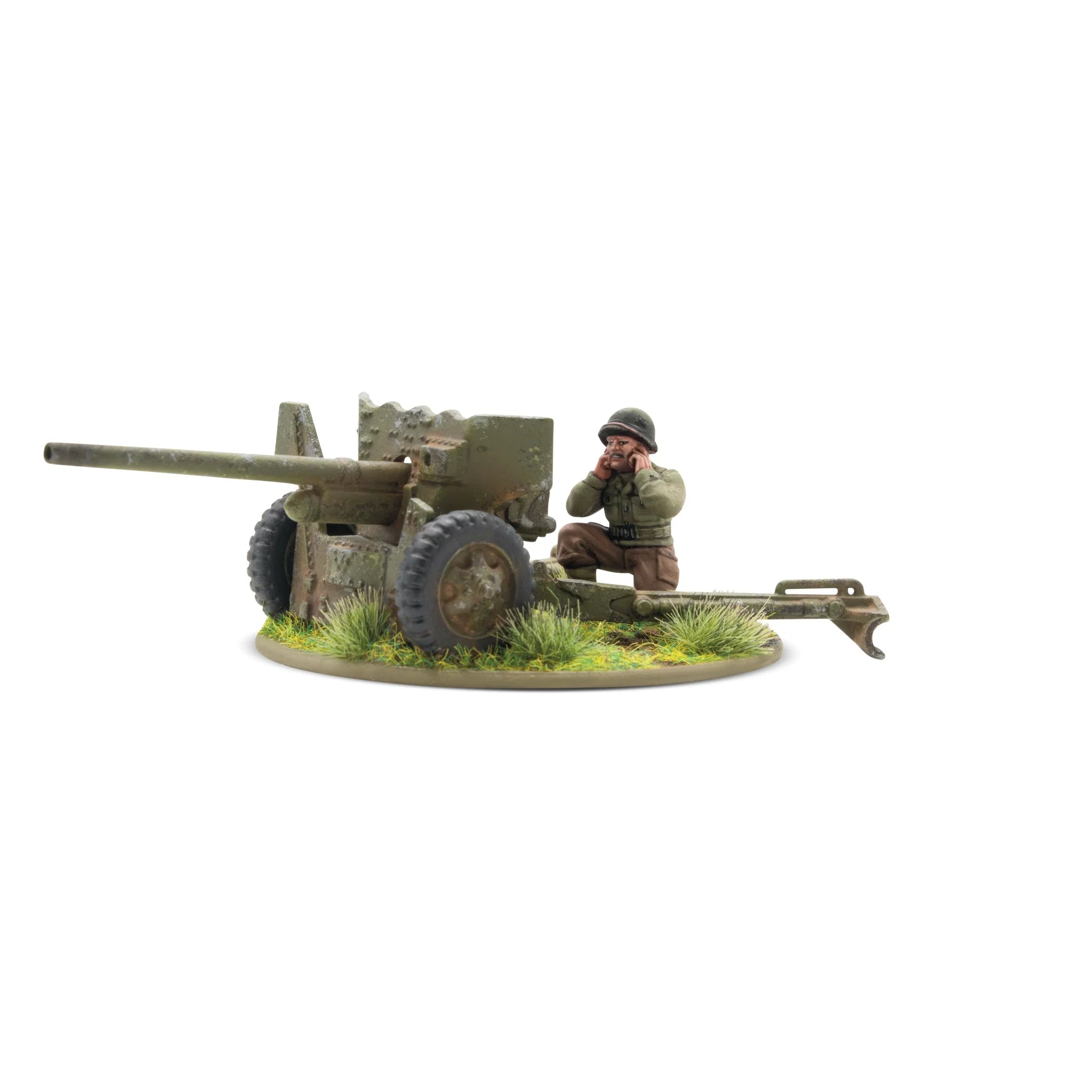 Bolt Action - American - Army 57mm Anti-Tank Gun (Plastic)