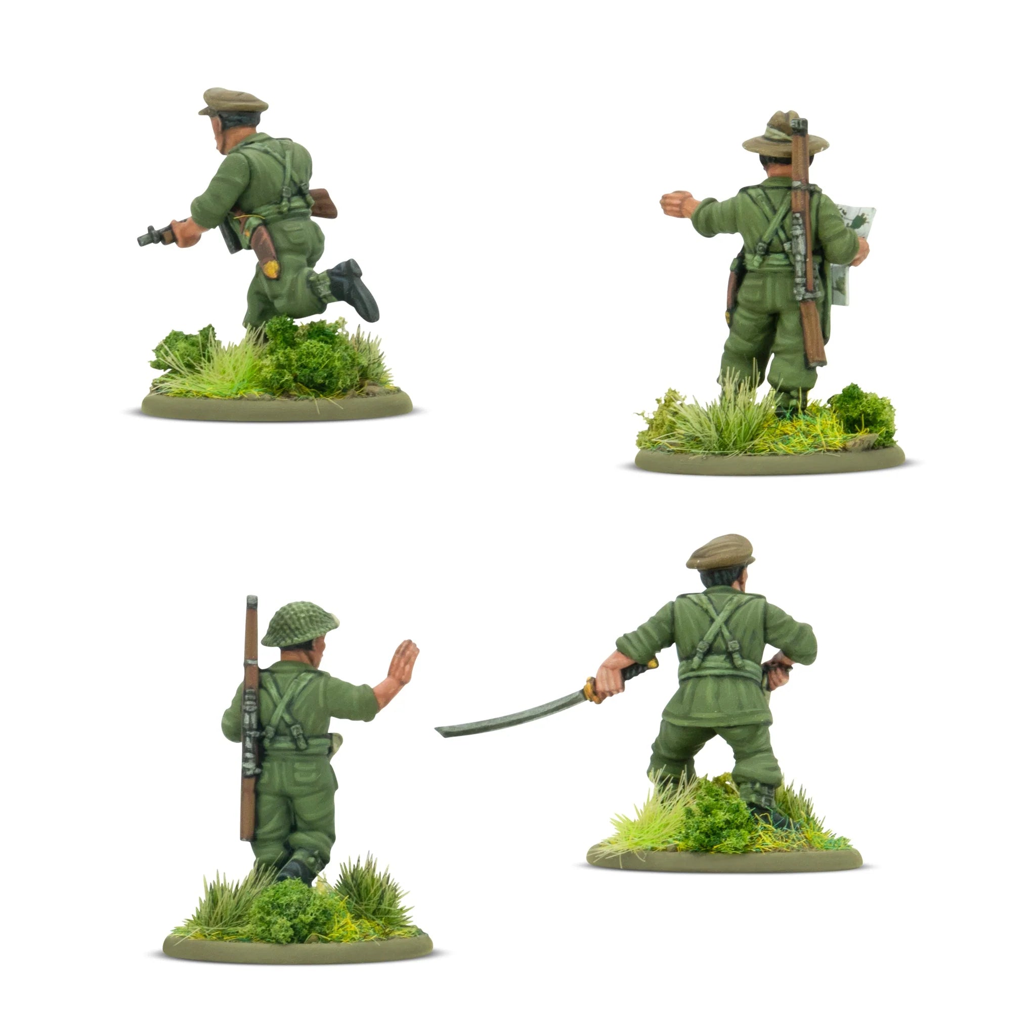 Bolt Action - Gurkha - Platoon Commanders