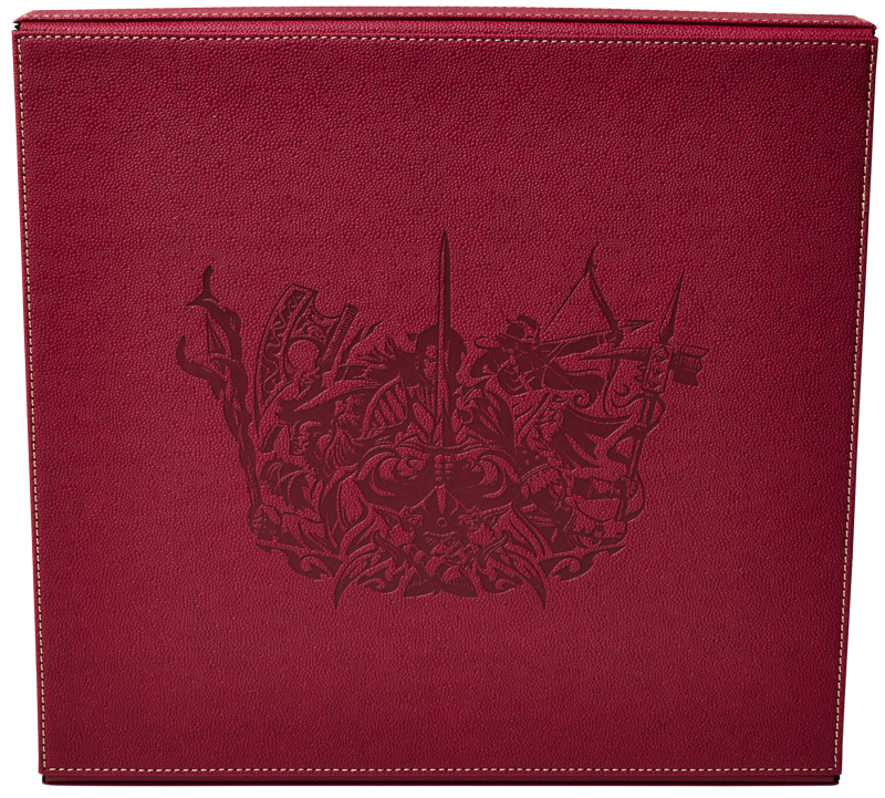 Dragon Shield - RPG Player Companion - Blood Red