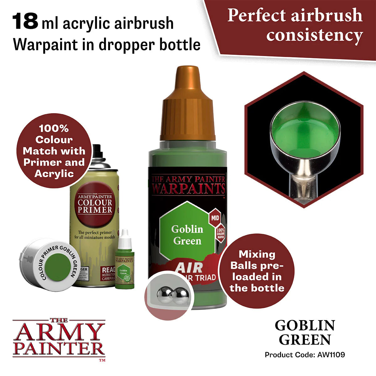 The Army Painter - Warpaints Air - Goblin Green