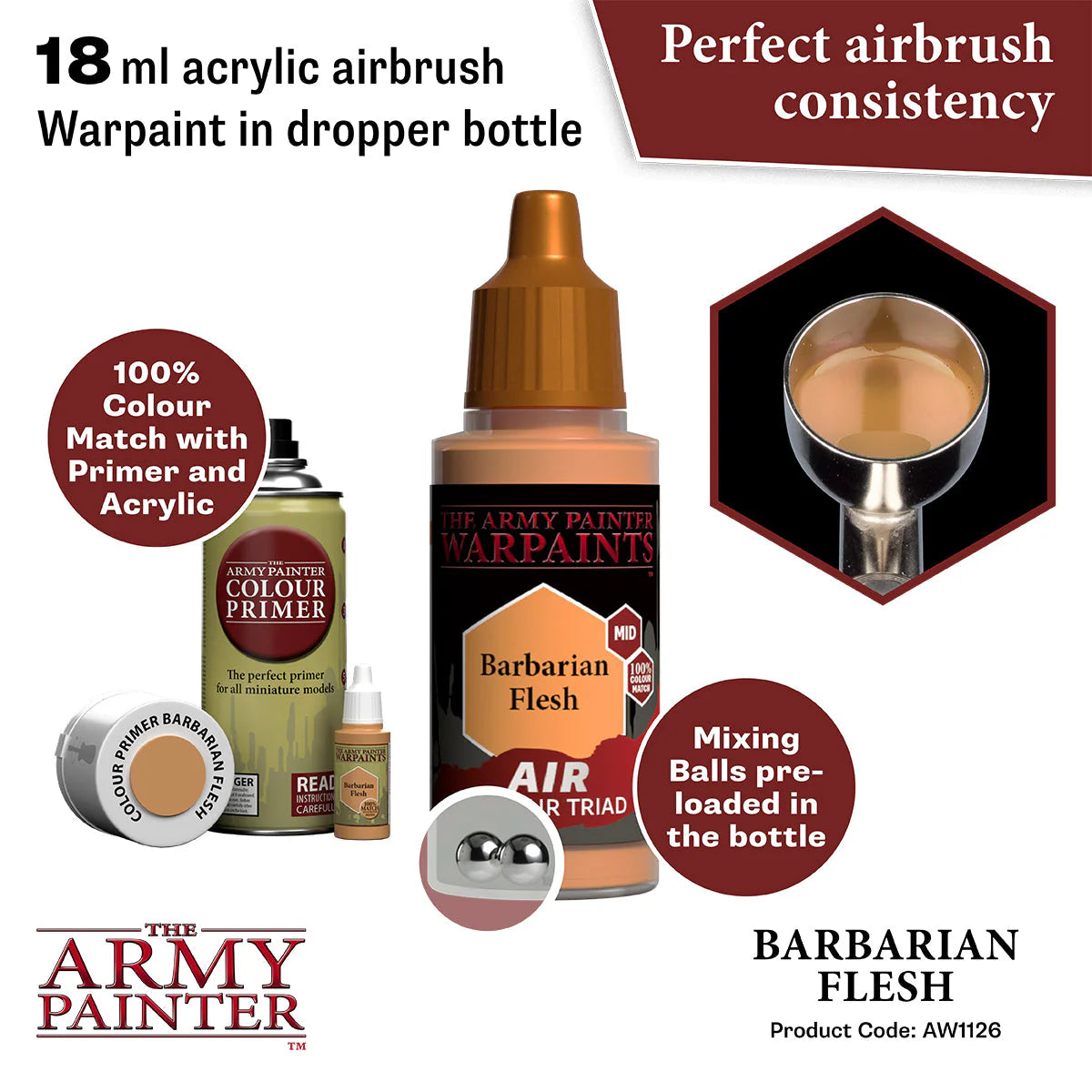 The Army Painter - Warpaints Air - Barbarian Flesh