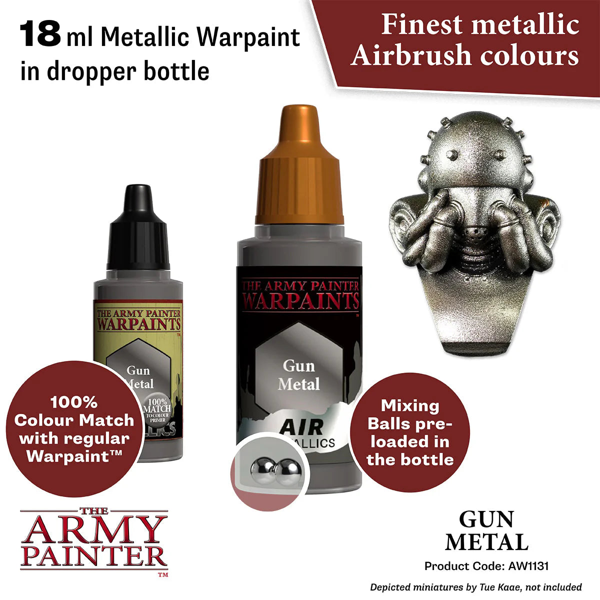 The Army Painter - Warpaints Air - Gun Metal
