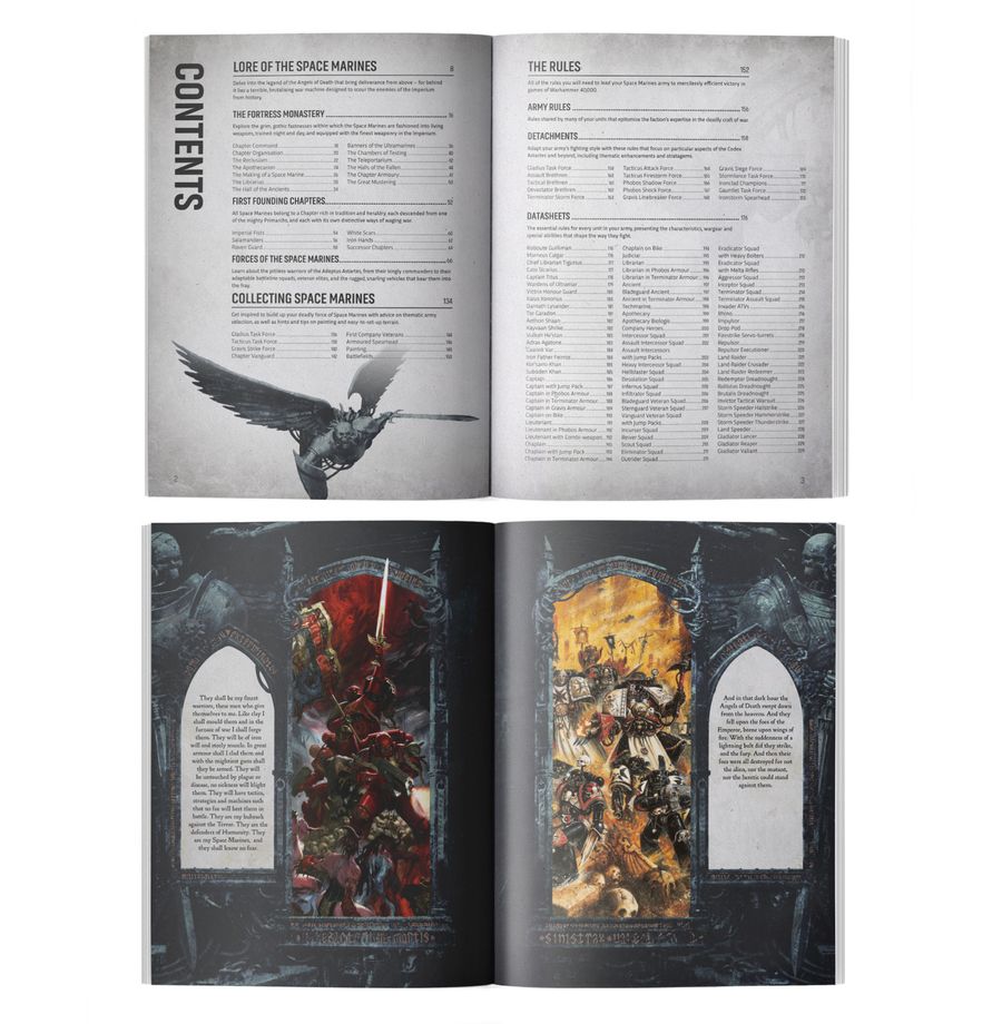 Warhammer 40K - Codex - Space Marines