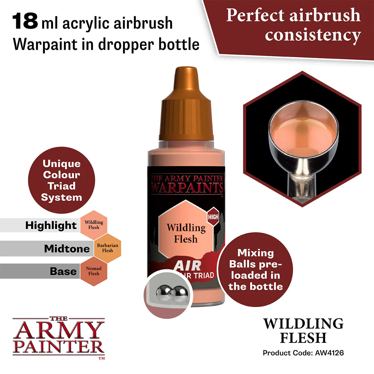 The Army Painter - Warpaints Air - Wildling Flesh