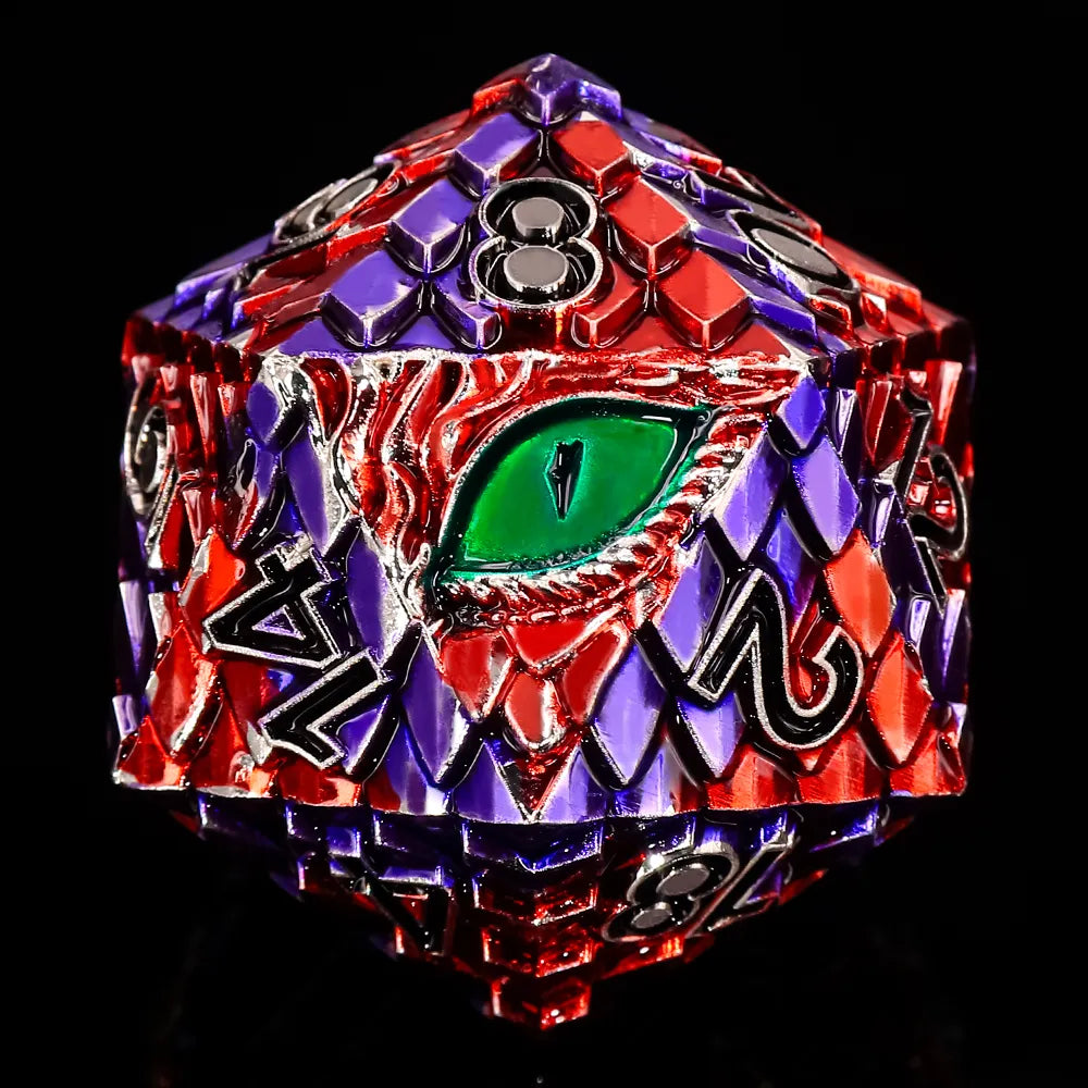 Dragon Eye (Red & Purple w/ Green Eye) - Titan D20