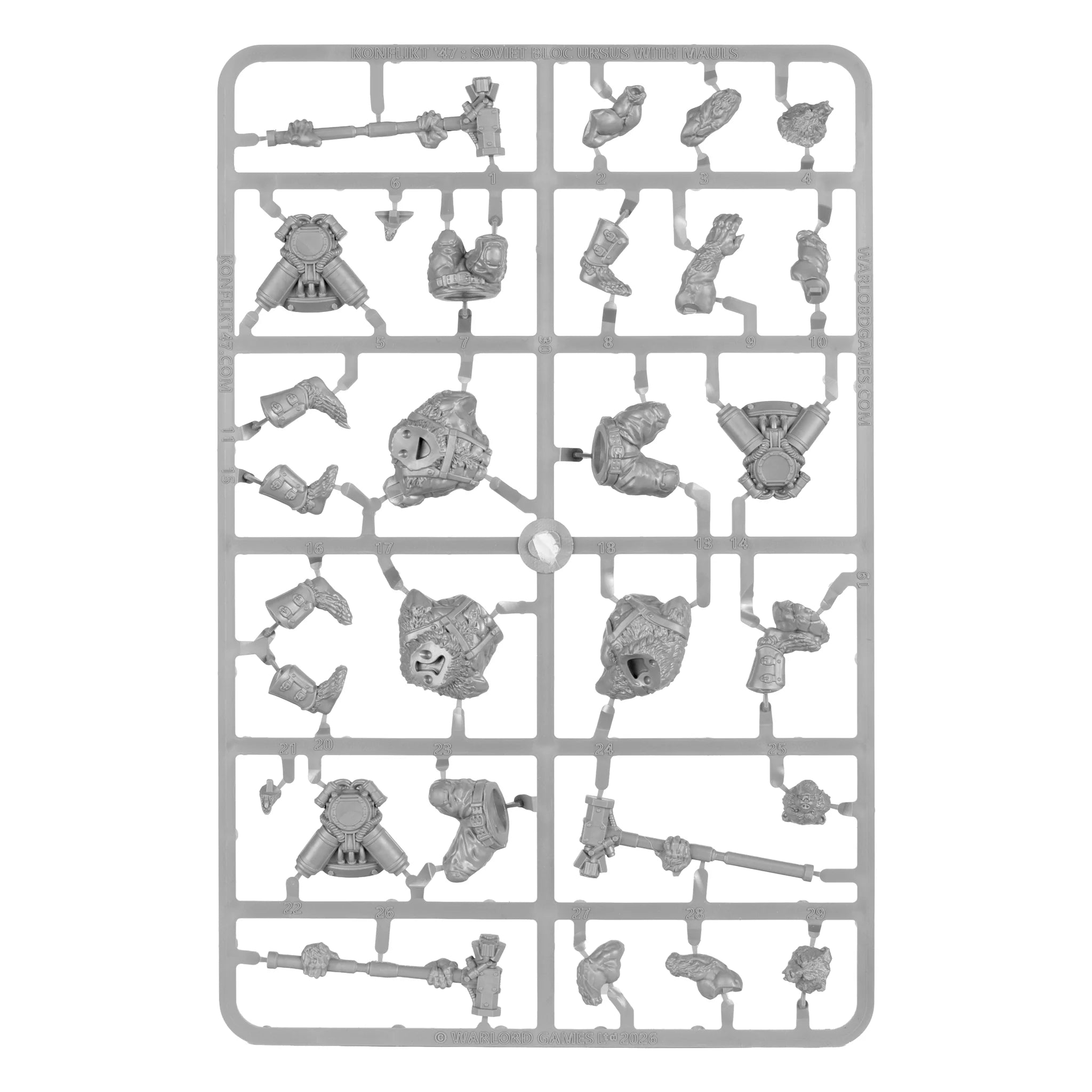 Bolt Action - Konflikt '47 - Ursus Infantry Squad with Mauls