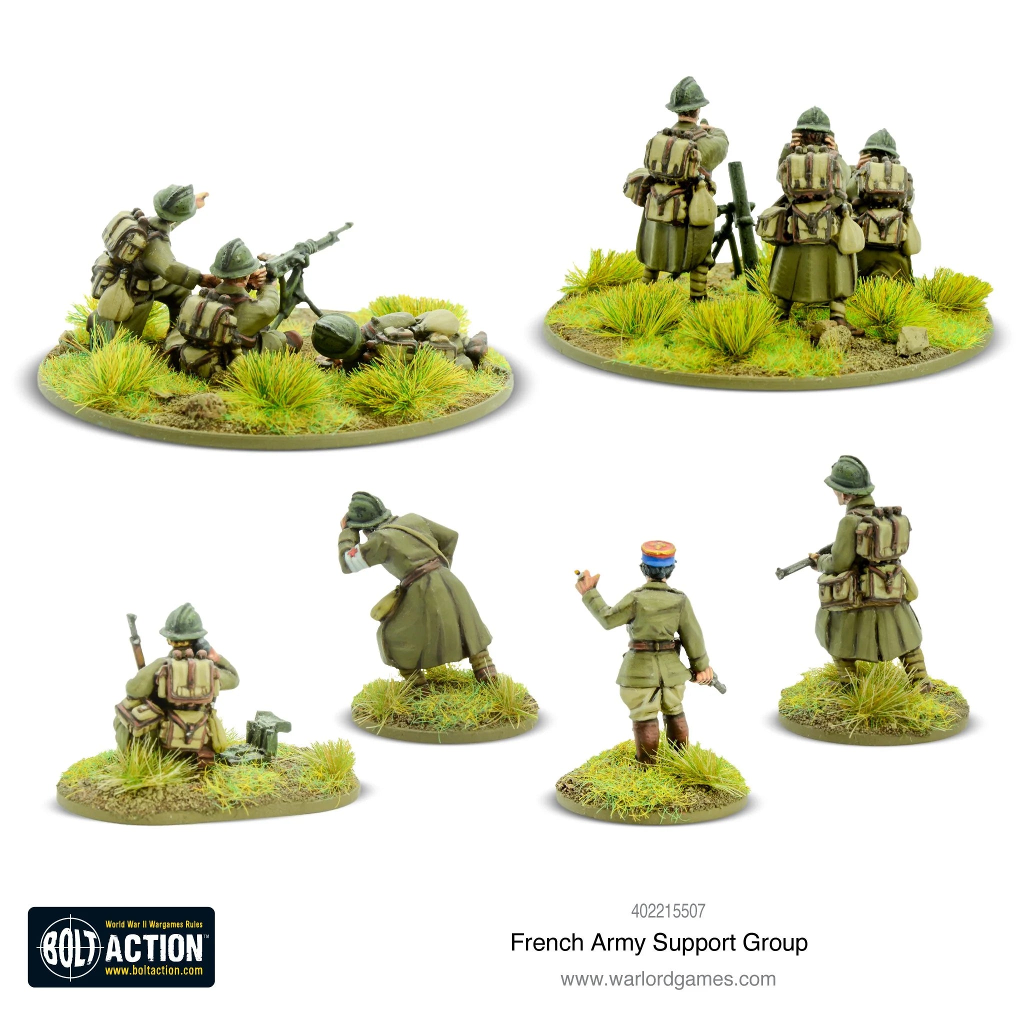 Bolt Action - French Army support group