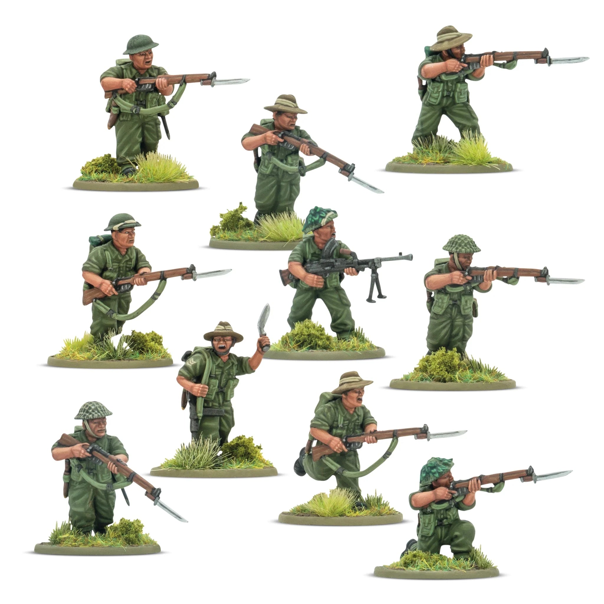 Bolt Action - Gurkha Army Starter Box - Ayo Gorkhali!