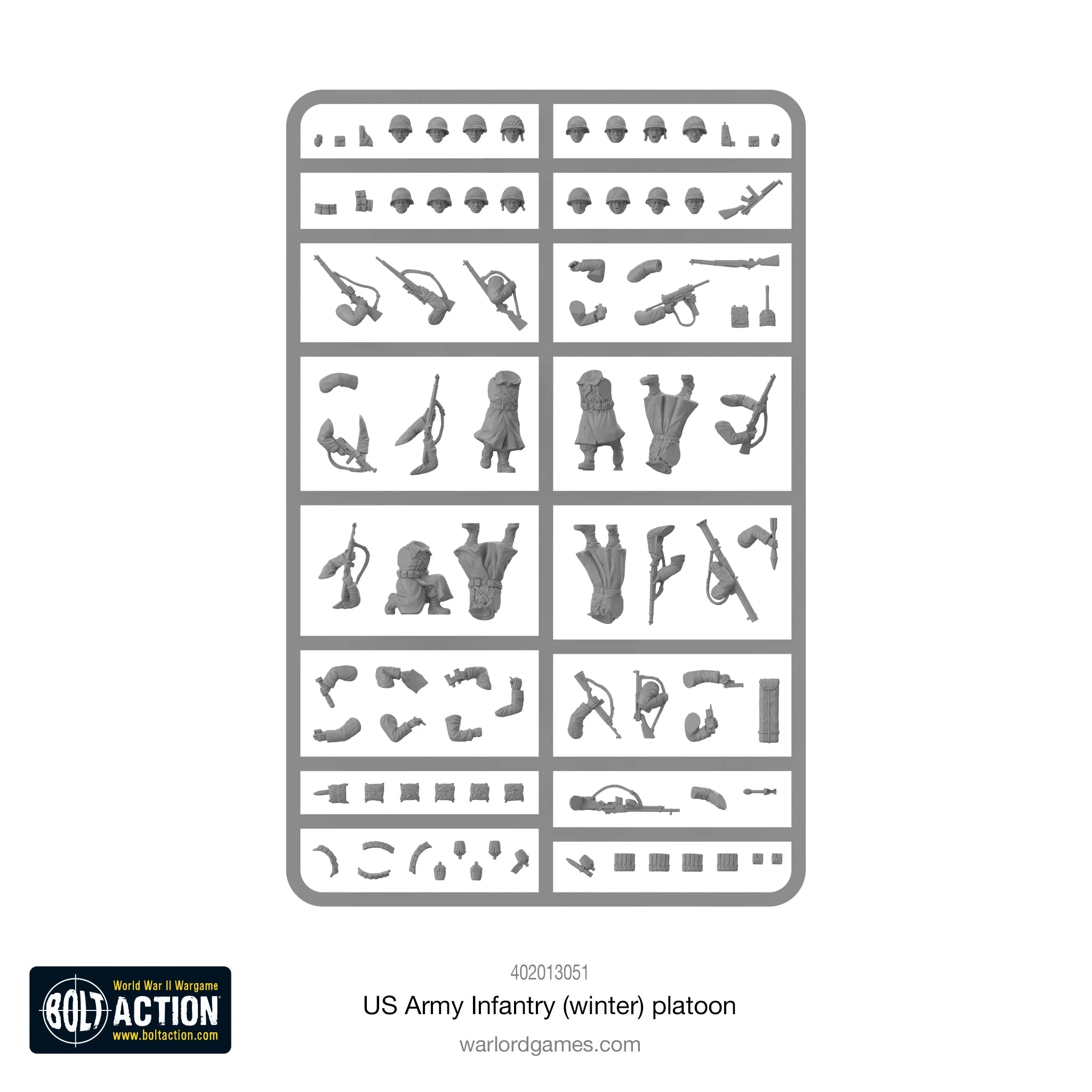 Bolt Action - US Army Infantry (Winter) Platoon