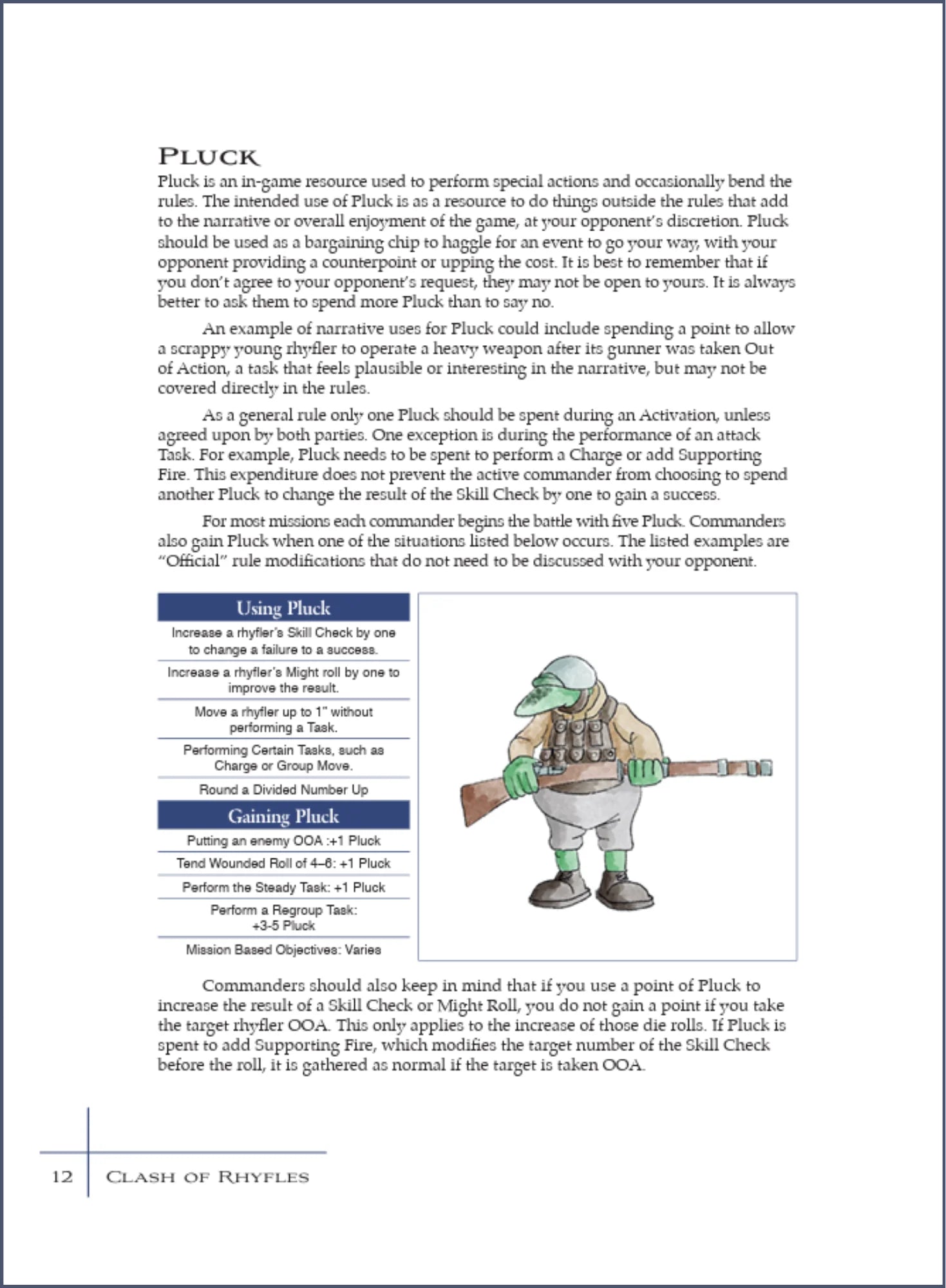 Quar: Clash of Rifles - Hardcover Rulebook