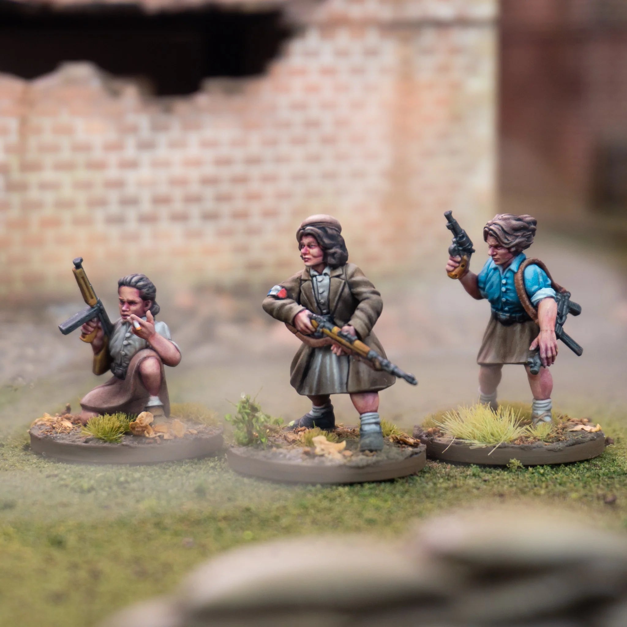 Wargames Atlantic - Partisans (2) French Resistance Women