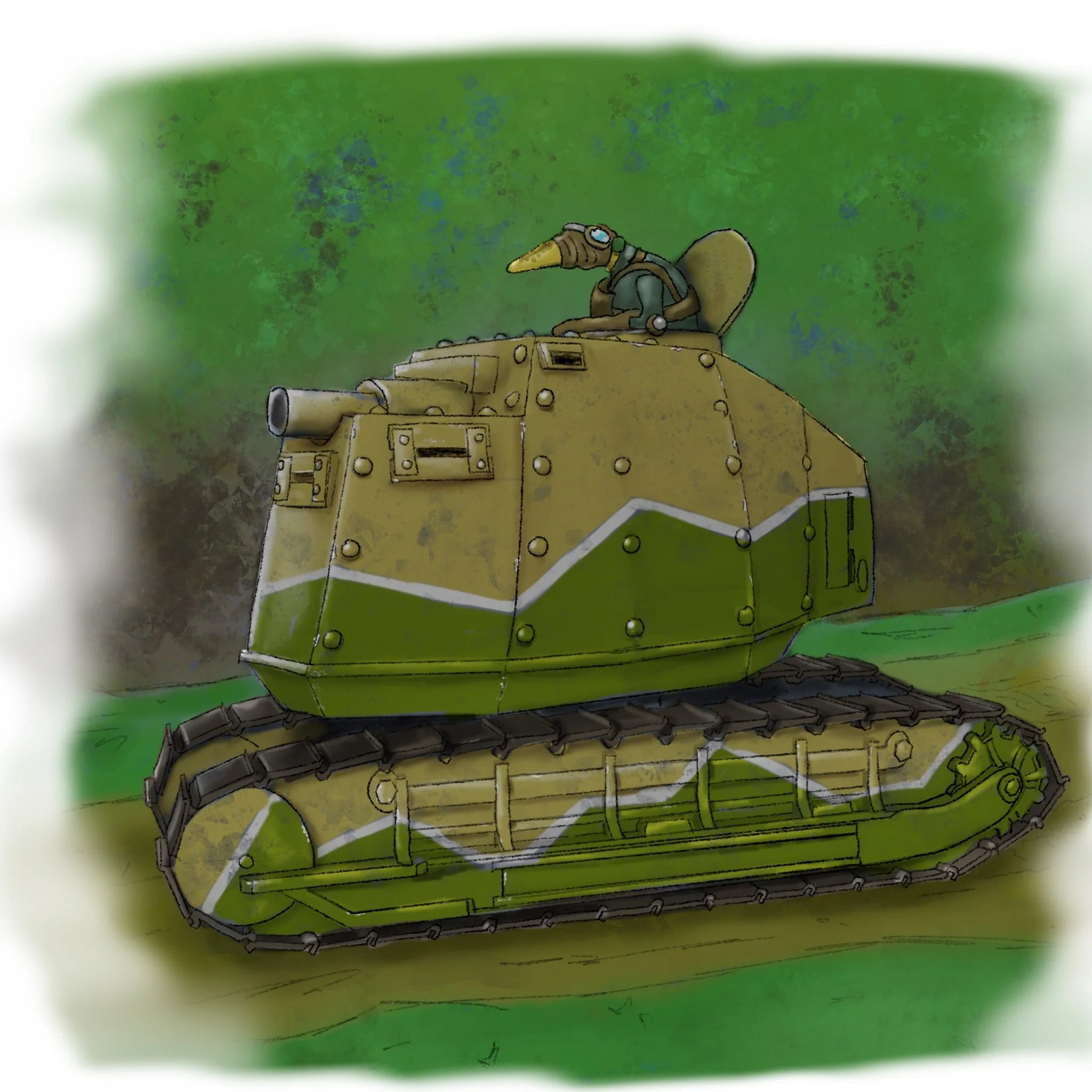 Wargames Atlantic - This Quar's War - Crusader Ailthean Tractor