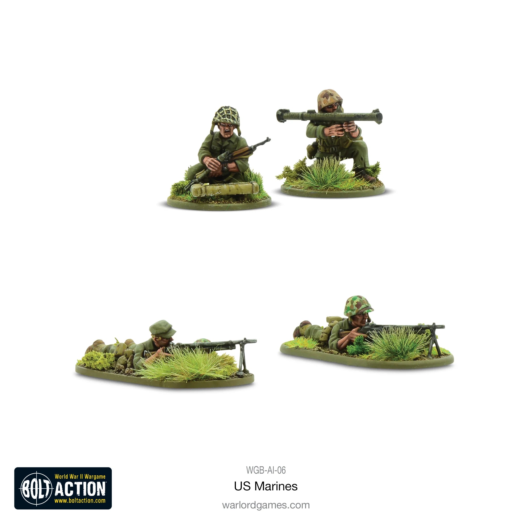 Bolt Action - US Marines plastic box set