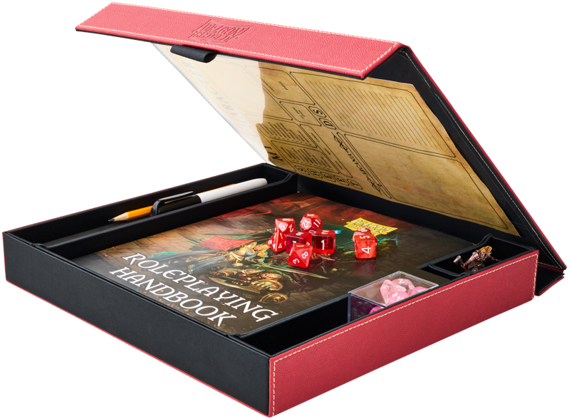 Dragon Shield - RPG Player Companion - Blood Red