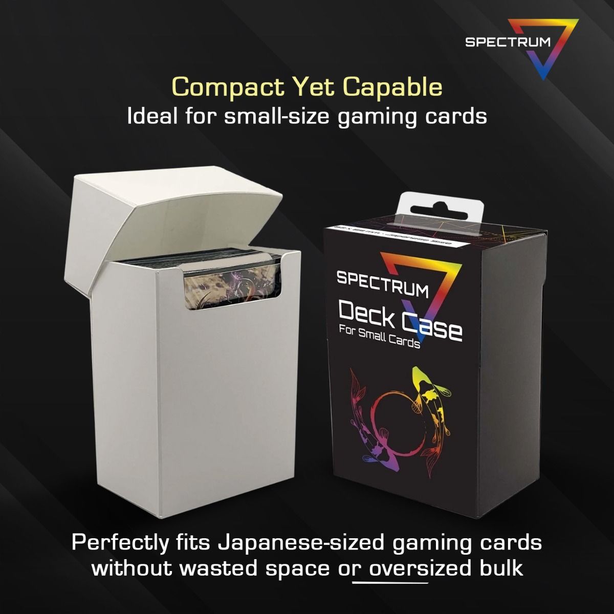 BCW Supplies - Deck Case - Japanese Small Card - White