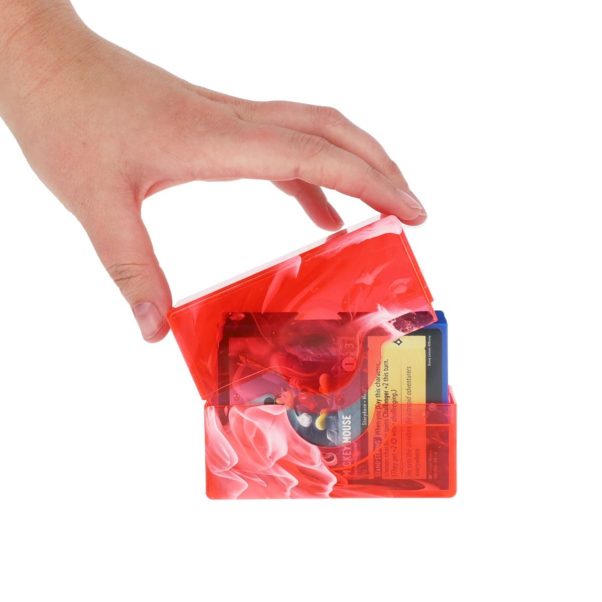 BCW Supplies - Prism Deck Case - 50 CT - Carnelian Red