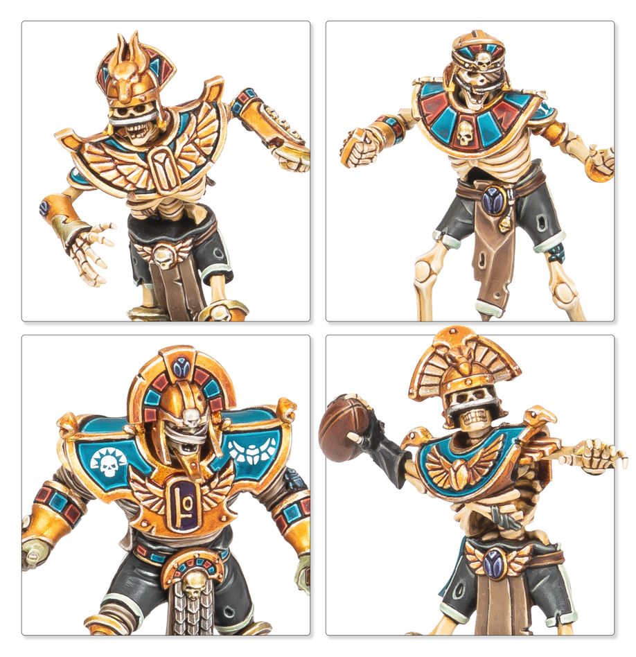 Blood Bowl - Tomb Kings Blood Bowl Team - The Nehekhara Nightmares